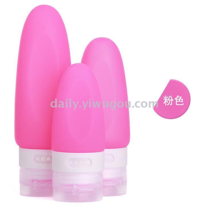 Portable travel lotion Bottling Package Small chilli silicone travel bottle bottling package