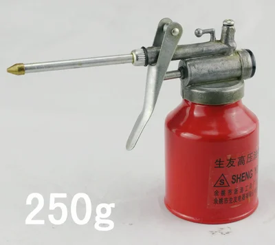 High Pressure Oil Pot Butter Pot Lubricating Oil Pot 250G Red Oil Pot