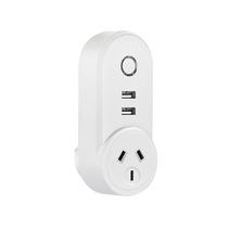 Wifi smart home socket double USB quick charging socket