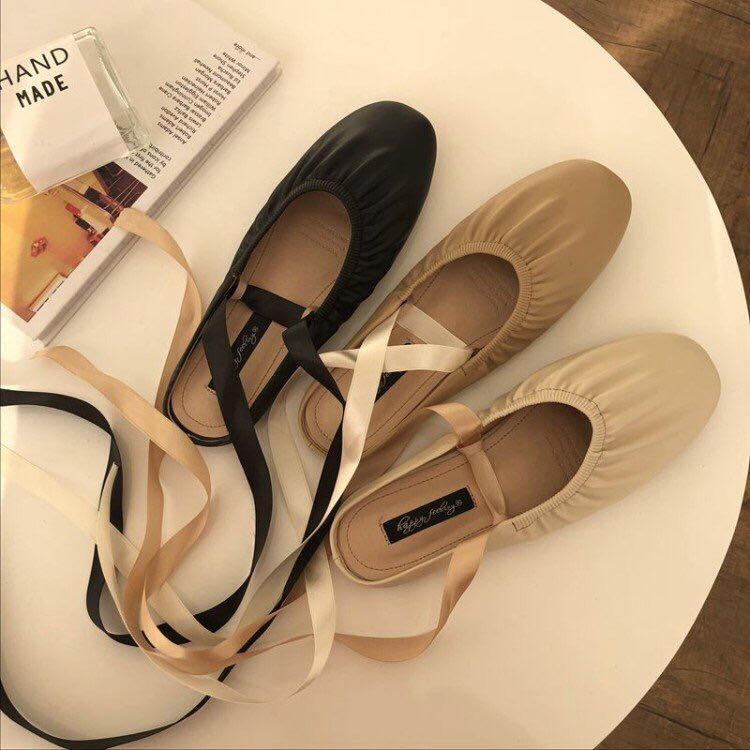 跳舞鞋圆头新款产品图