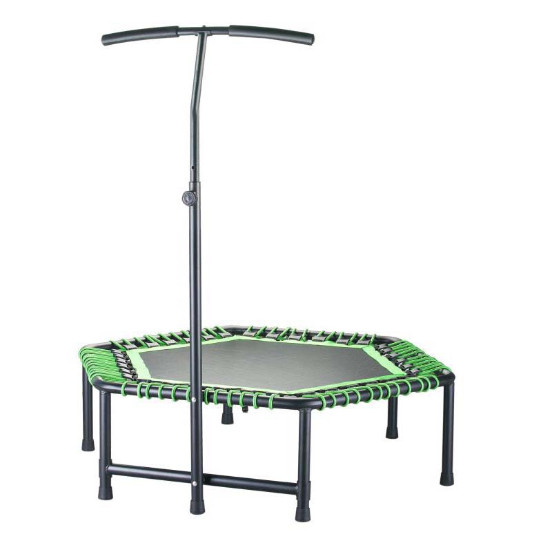 Adult fitness home trampoline Indoor fitness baby fun trampoline Children elastic trampoline hexagonal trampoline