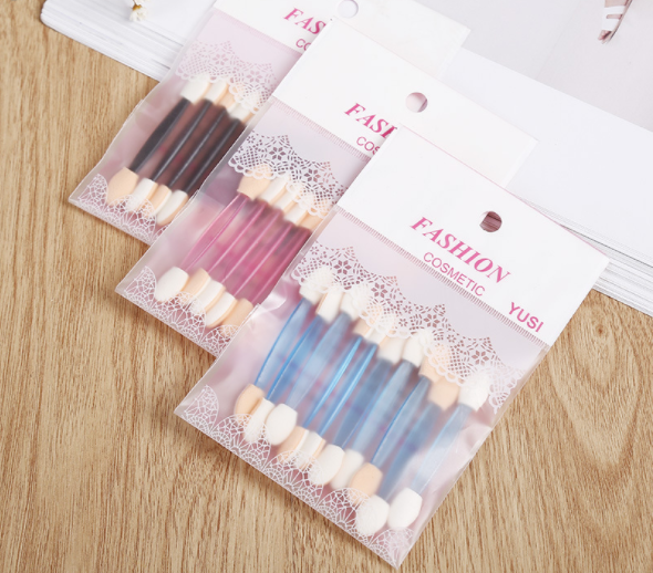 Eyeshadow brush smudge brush Eyeshadow stick double head sponge new makeup brush Refresh authentic yusl