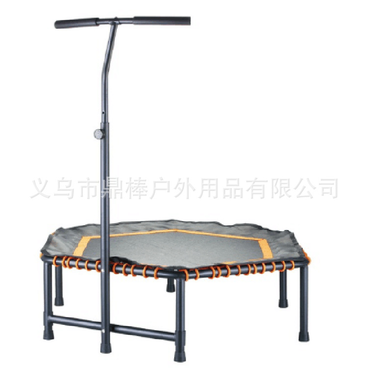 成人健身家用蹦床室内健身宝宝娱乐跳跳床儿童弹力蹦床六角蹦床产品图