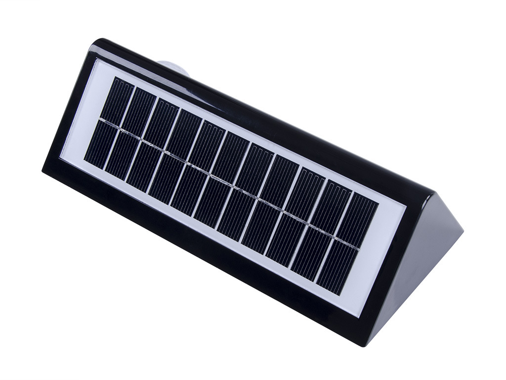 LED solar charged outdoor intelligent garden lamp wall-mounted human infrared sensor wall lamp