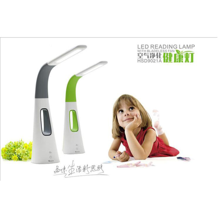 Yiwu Selection LED eye lamp with fan air purification health lamp USB multi-function rechargeable desk lamp thumbnail