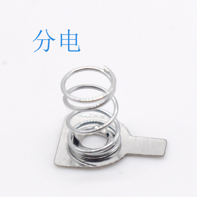 现货8*8短脚电池片接触片弹簧片电子元器件细节图