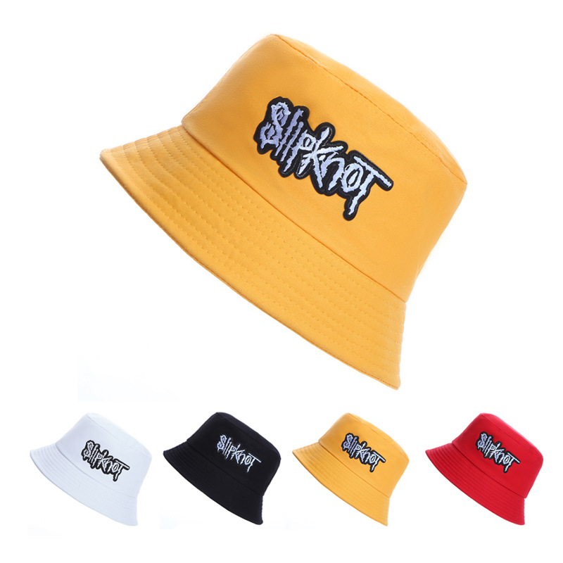 Custom custom spring/summer new letter embroidery fisherman hat students leisure outdoor trend basin hat factory direct sales classic e-commerce explosive fashion trend hat thumbnail