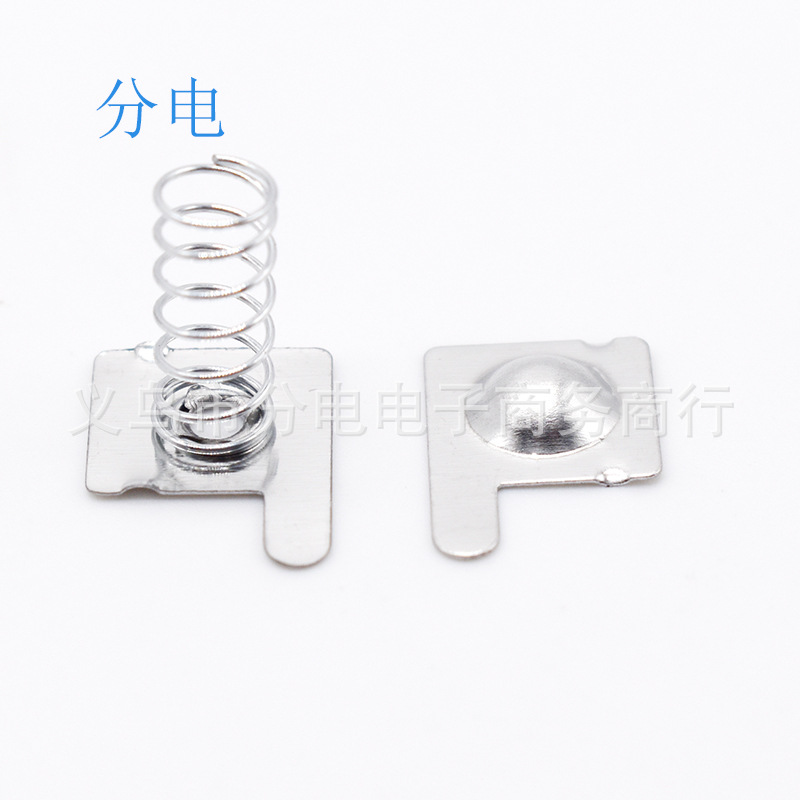 现货供应马口铁弹簧片10*10红旗长电子元件接触片细节图