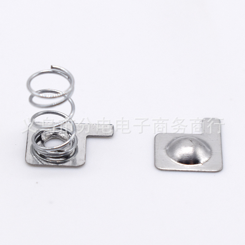 现货供应五金电池弹片导电片接触片七号电池片弹片夹产品图