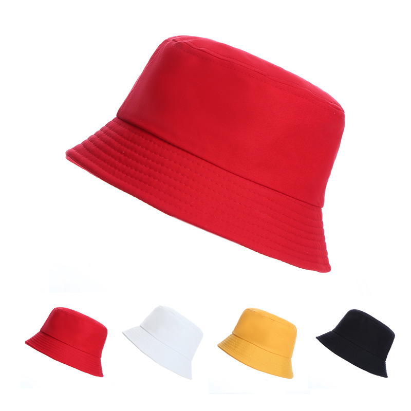 New fashion simple leisure style solid color fisherman hat tourism beach leisure basin hat manufacturers direct sales classic e-commerce explosive fashion trend hats multi-color optional thumbnail