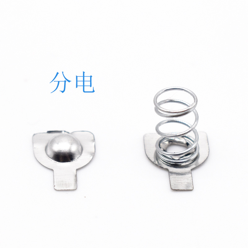 现货8*8短脚电池片接触片弹簧片电子元器件产品图