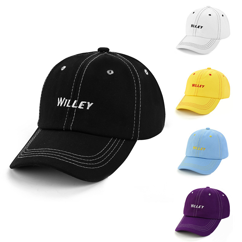 Europe and the United States explosive ins wind baseball cap new embroidered English cap autumn vintage willey baseball cap thumbnail