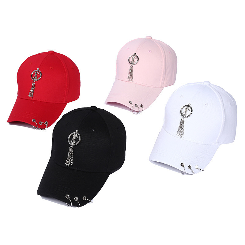 Korean fashion hipster cap creative new personality hoop men's and women's hats outdoor sports leisure baseball thumbnail