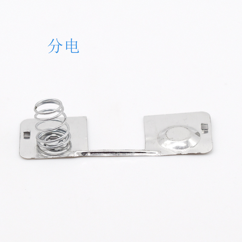 现货供应 1号大片 弹簧电池片 不锈钢镀镍导电接触片产品图