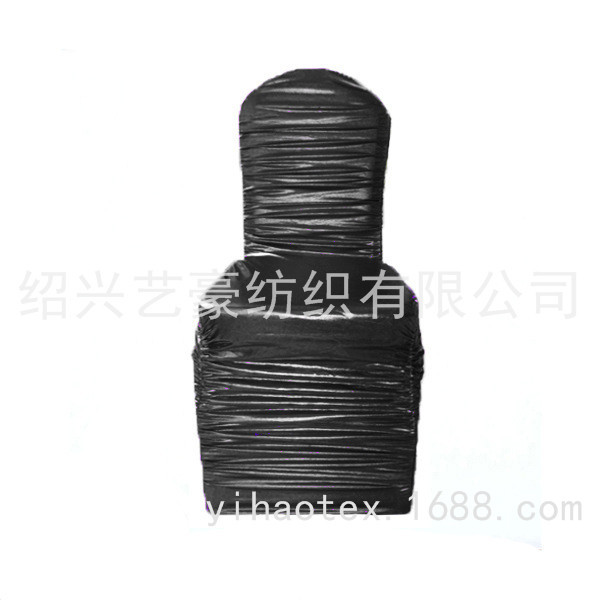 Enlarged and thickened elastic gold-embossed chair covers, hotel and restaurant chair covers, wedding and celebration chair covers, elastic chair covers Application Scenario