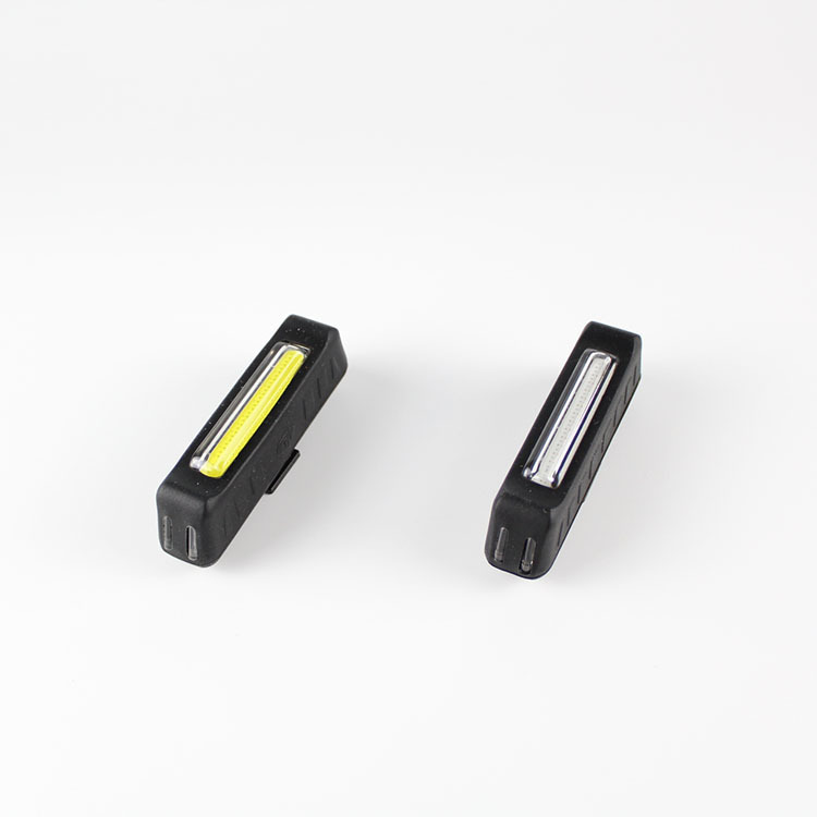 Bike tail light LED warning light USB charging waterproof cycling light