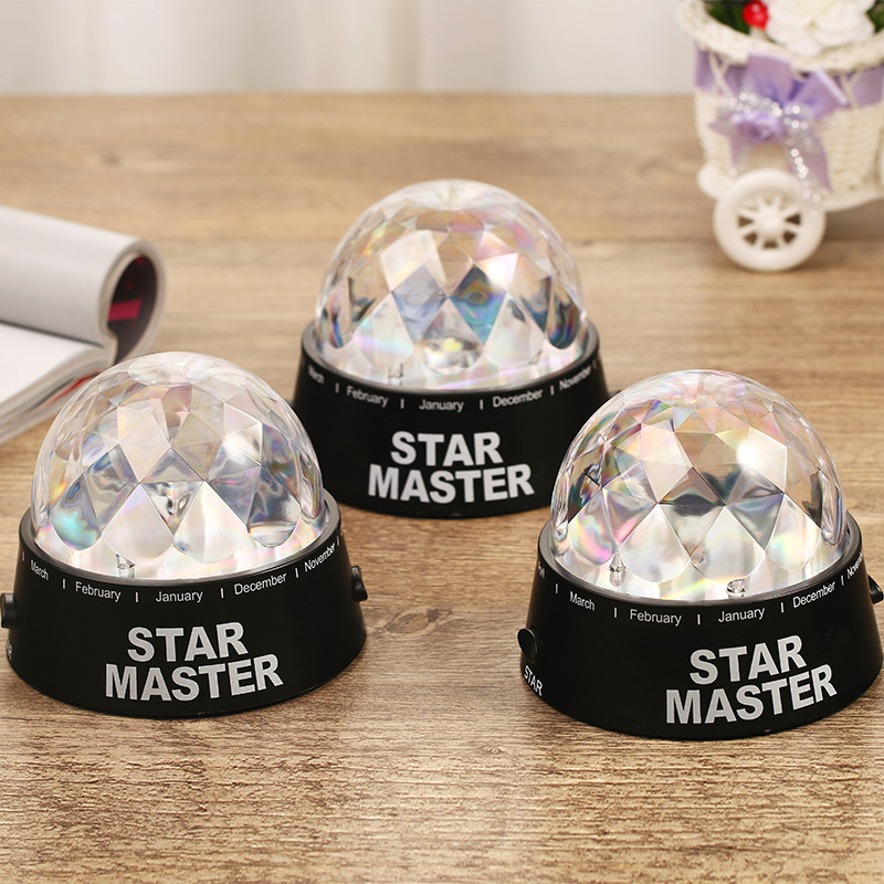 Creative semicircular starry starry night starry starry night birthday gifts for men and women