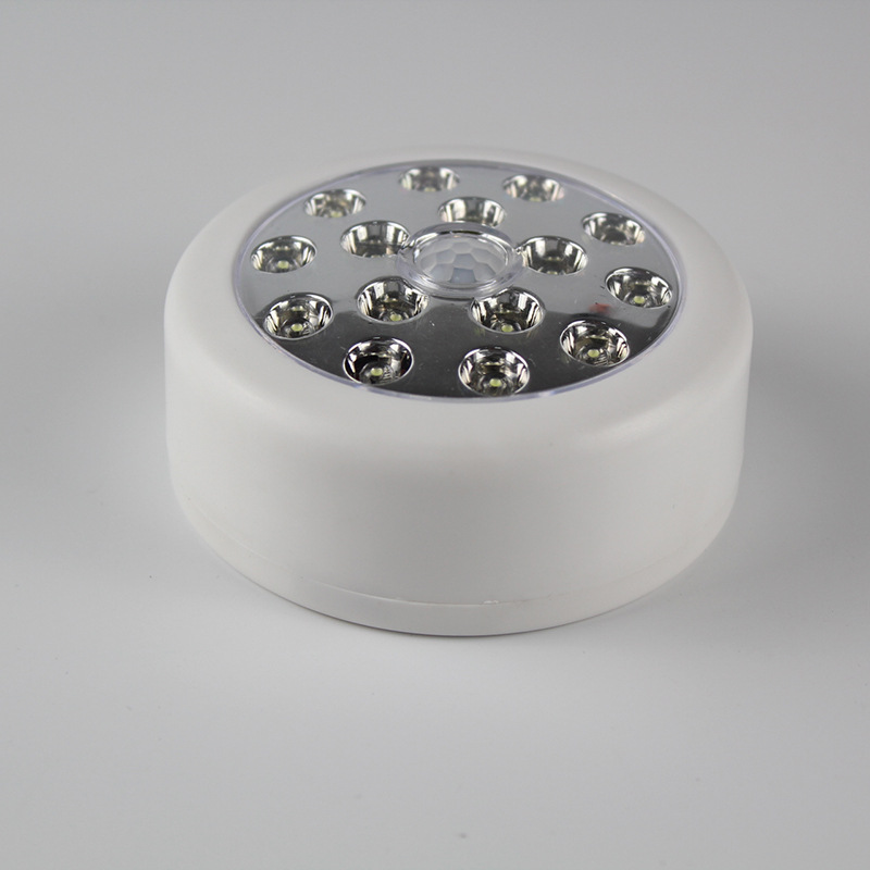 Small night light human body light sensing light magnet LED night light bedroom corridor