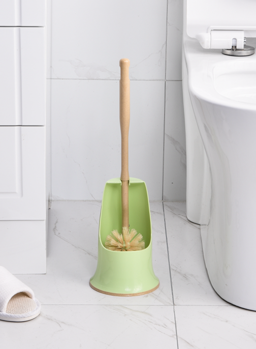 Toilet brush set Toilet brush set Toilet brush clean brush with base soft bristle