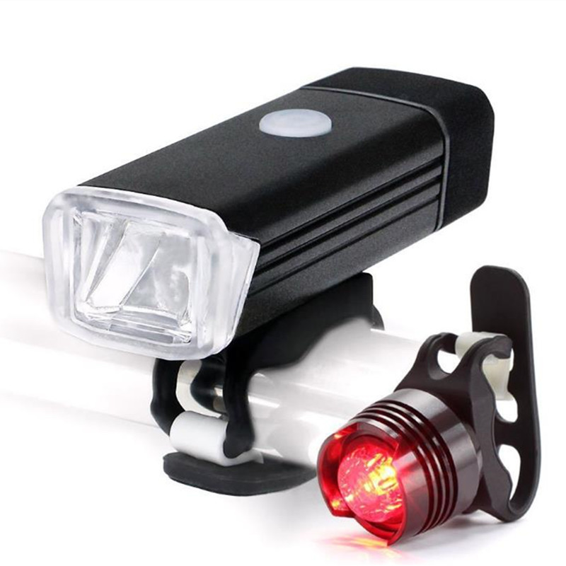 Bike lights Mountain bike Germany gauge strong light LED car headlights USB charging waterproof night riding lights