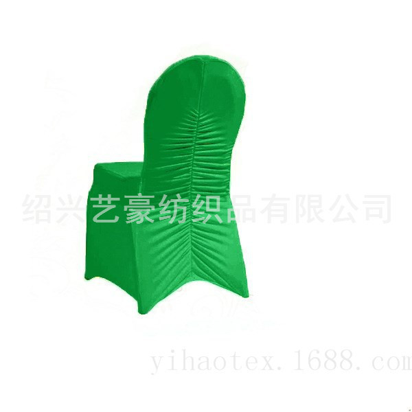 Enlarged and thickened one-stiffened elastic chair covers for hotels, restaurants, wedding and celebration events Application Scenario