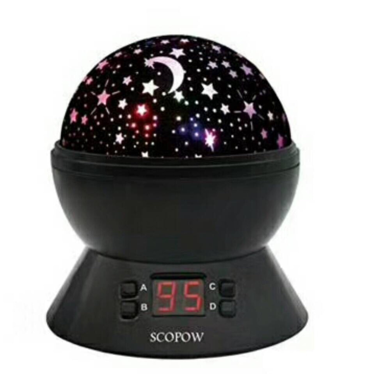 Automatic rotating starry night light timing automatic switch rotating starry night light timing projection lamp