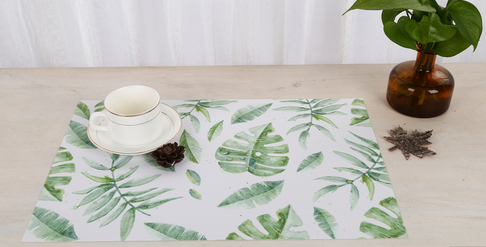 One meal, one mat positioning printed Teslin placemats welcome custom submissions Specification image