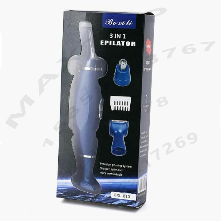 The new electric men's nose hair trimmer EPILATOR, a three-in-one shaving device Application Scenario