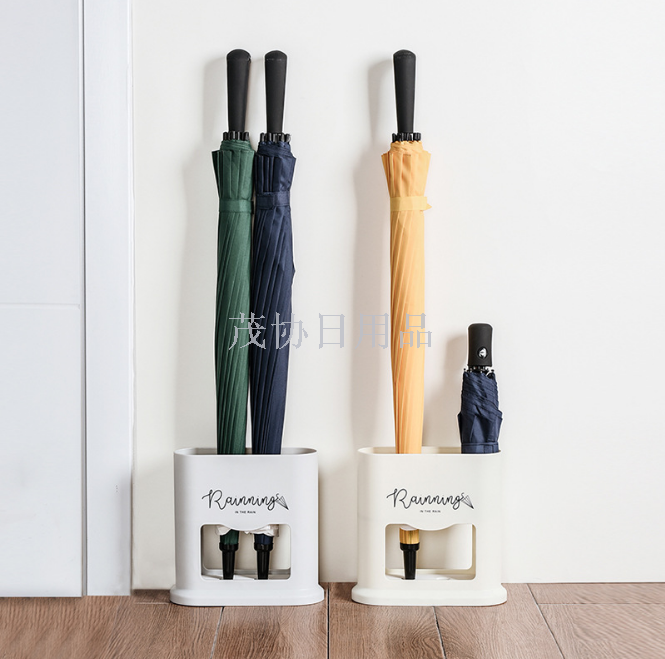 雨伞沥收纳架创意家用雨伞桶伞架收纳桶伞筒落地式雨伞架产品图
