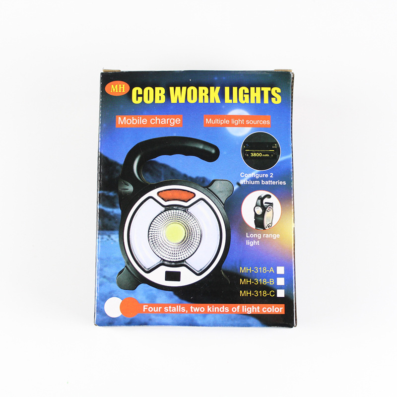 太阳能野营灯户外防水工作灯usb充电应急照明灯细节图