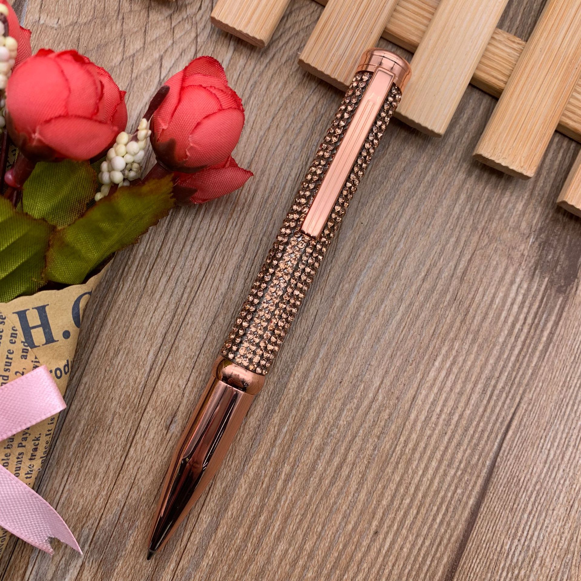 New metal ballpoint pens, high-end advertising pens, business pens, customizable logos, high-end gift pens Specification image