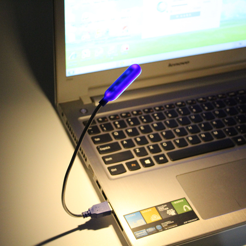 USB small night light Laptop charger portable jack light warm light white light