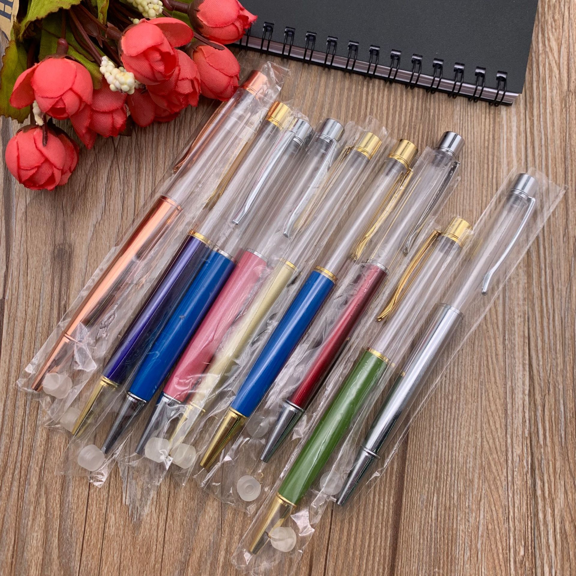 New oil pen, Japanese air tube pen, Korean air tube pen, handcrafted pen, DIY diamond pen, crystal pen Application Scenario