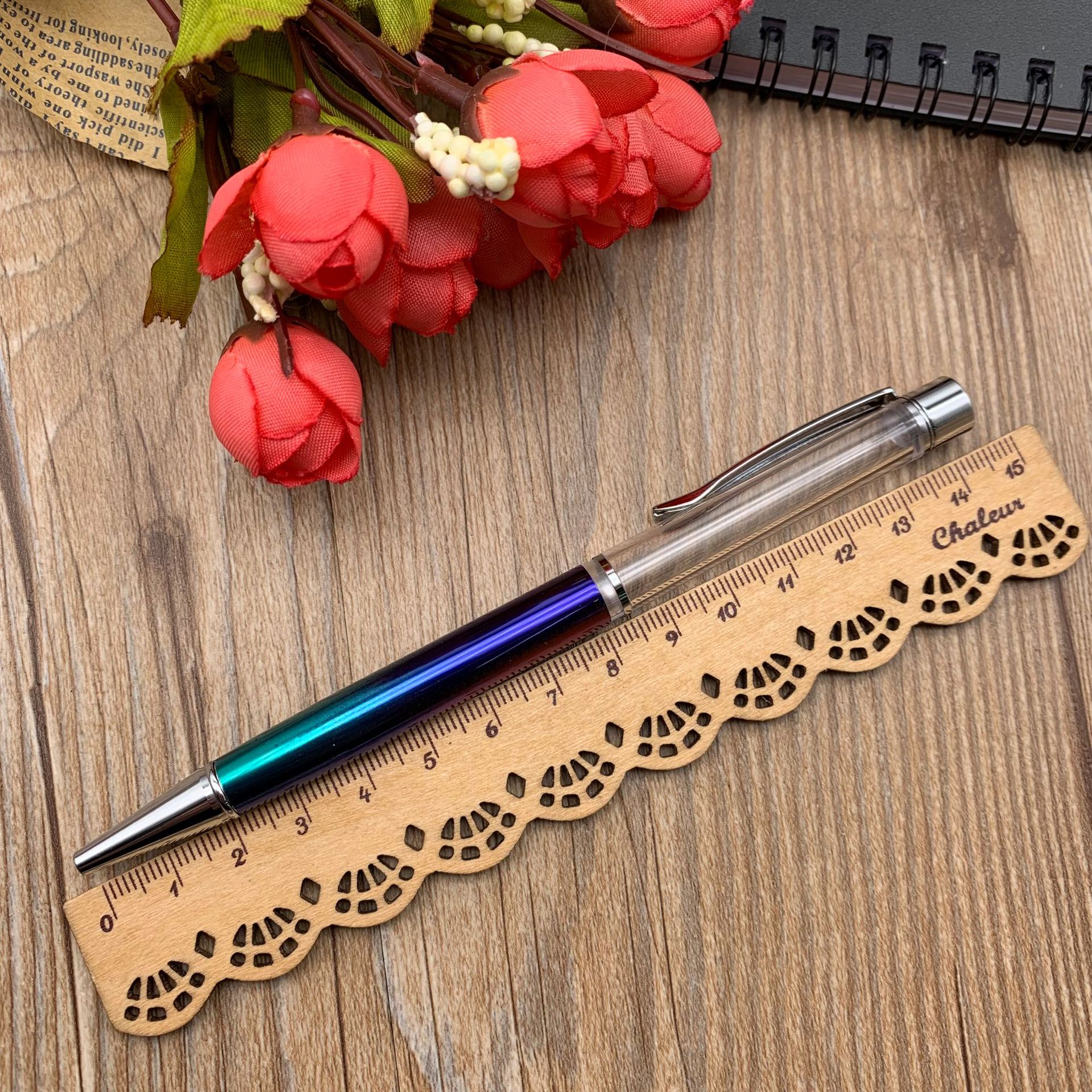 New oil pen, Japanese air tube pen, Korean air tube pen, handcrafted pen, DIY diamond pen, crystal pen Specification image