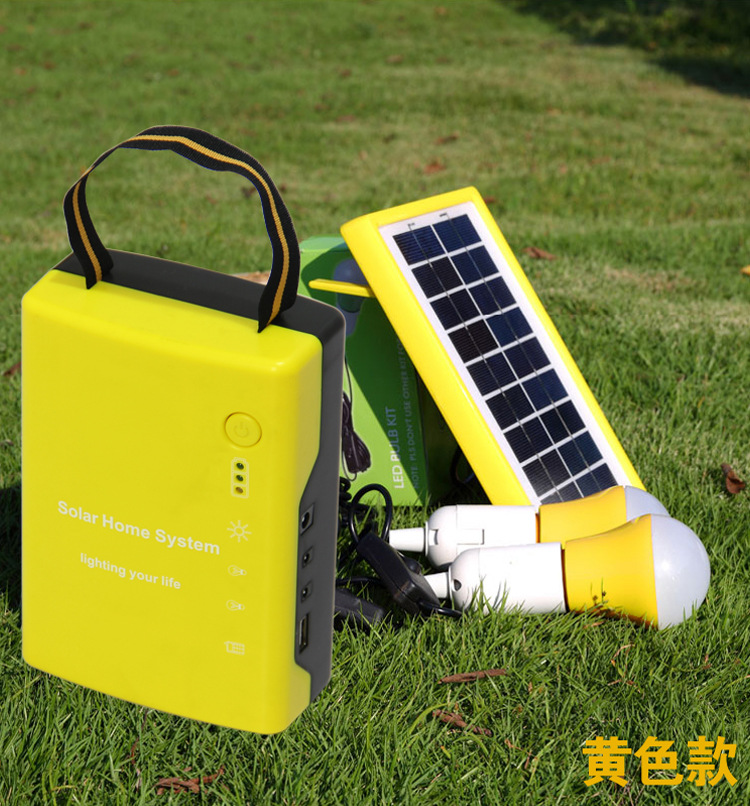 3W4.5AH Solar power system/Portable outdoor lighting solar lamp