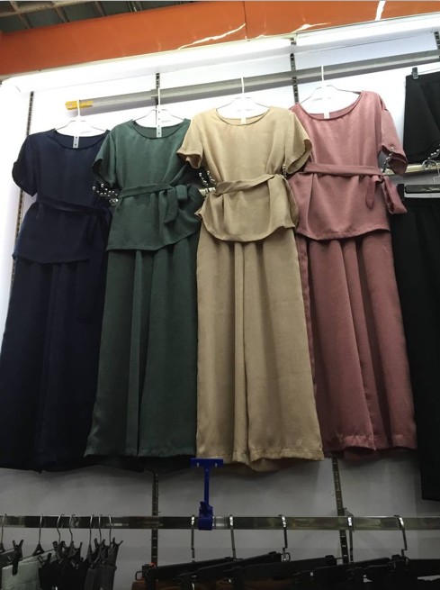 New copper ammonia wire women's two-piece set wide-leg pants casual set Application Scenario