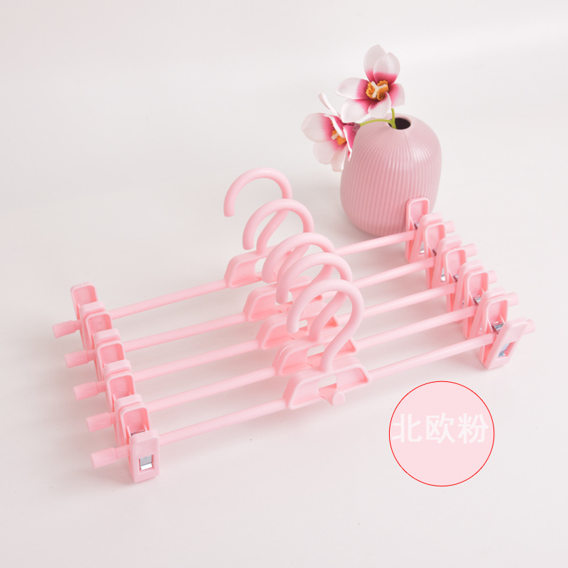 衣匠塑料裤架裤夹家用裤挂裤子衣架带夹子晾裙子内衣群夹