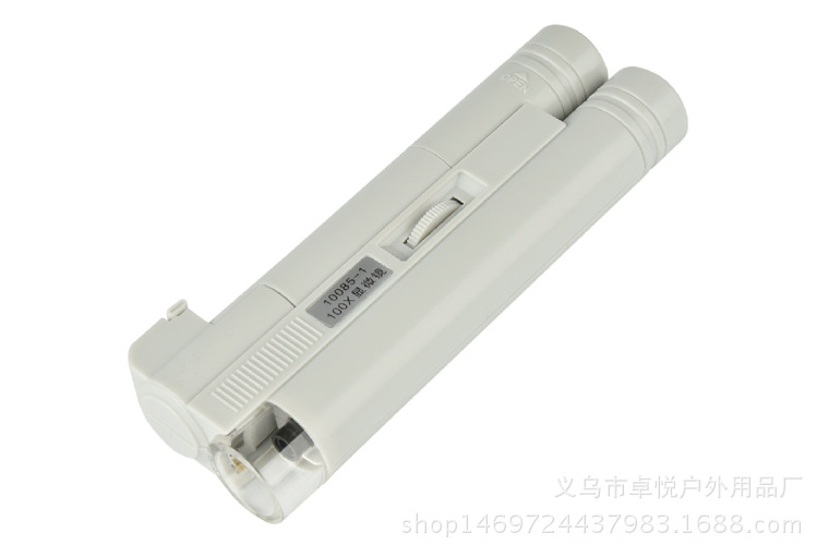 厂家直销100X倍珍袖带LED光源显微镜 MG10085-2双管显微镜放大镜