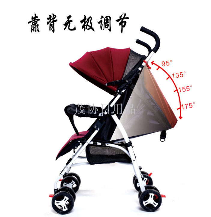 婴儿推车超轻便携可坐躺夏季伞小婴儿车四轮手推车细节图