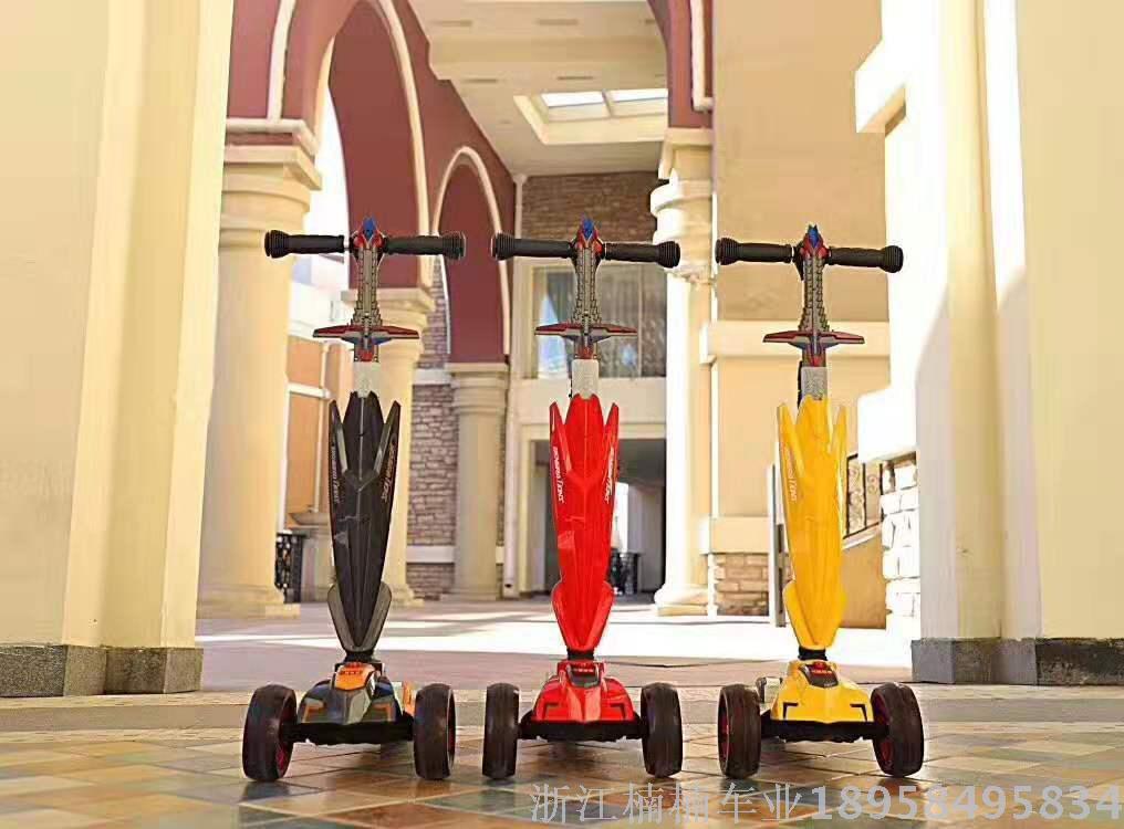Scooters children 1-3-6-12 years old Baby Yo-yo two-brake child one foot 5-10 years old scooter baby car twist car full figure