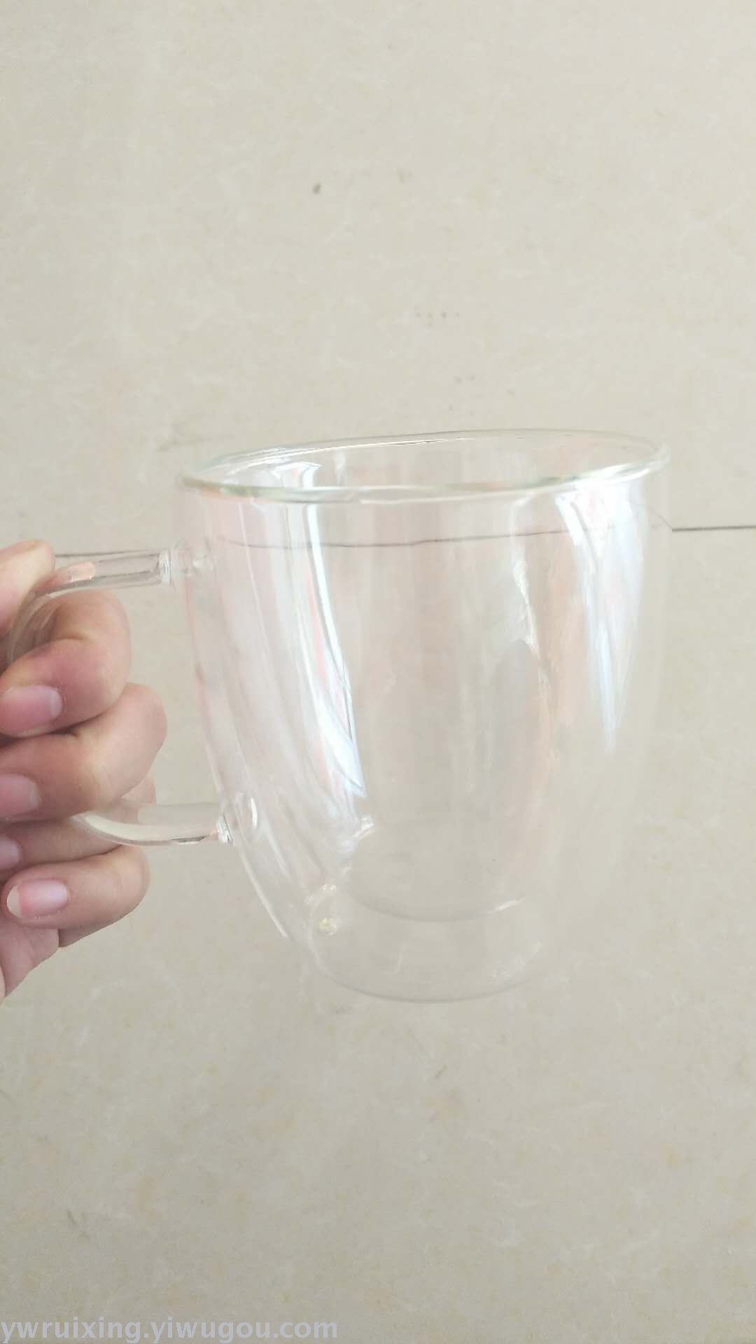 High borosilicate glass, double cup, drink cup coffee cup