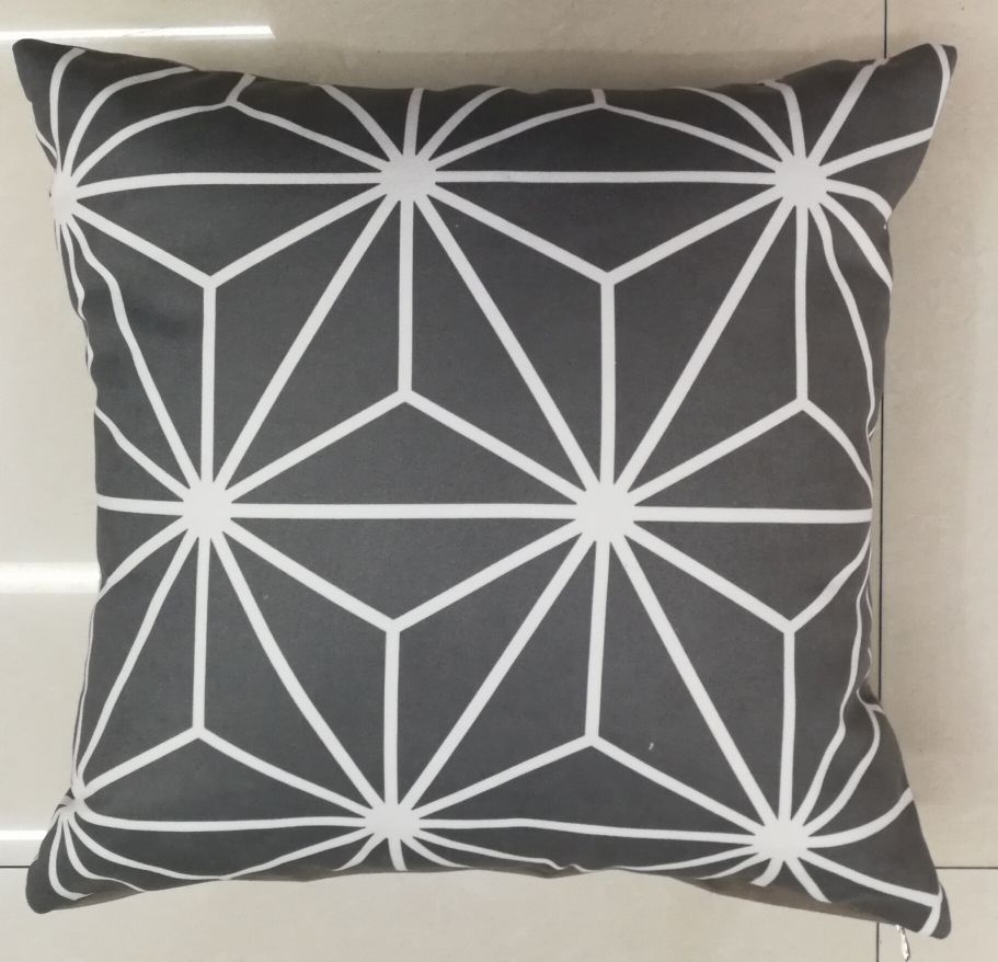 Nordic simple and fashionable geometric shape sofa, car throw pillow and cushion cover Specification image