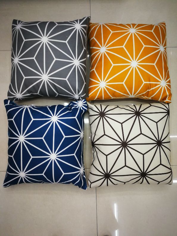 Nordic simple and fashionable geometric shape sofa, car throw pillow and cushion cover Nordic simple and fashionable geometric shape sofa, car throw pillow and cushion cover
