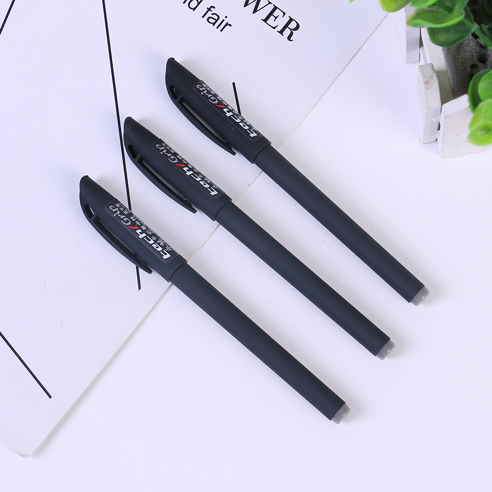 Yongneng 0.5MM 12 black neutral pen upgraded version of the writing length average 400 meters details Picture