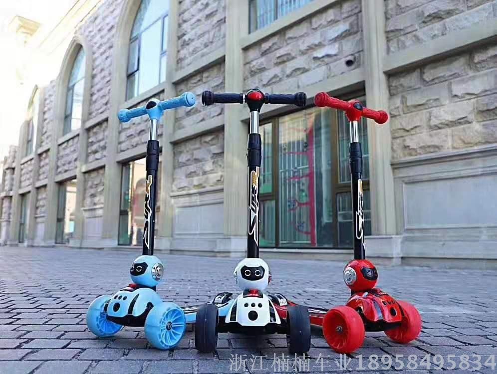 Scooters children 1-3-6-12 years old Baby Yo-yo two-brake child one foot 5-10 years old scooter baby car twist car details Picture