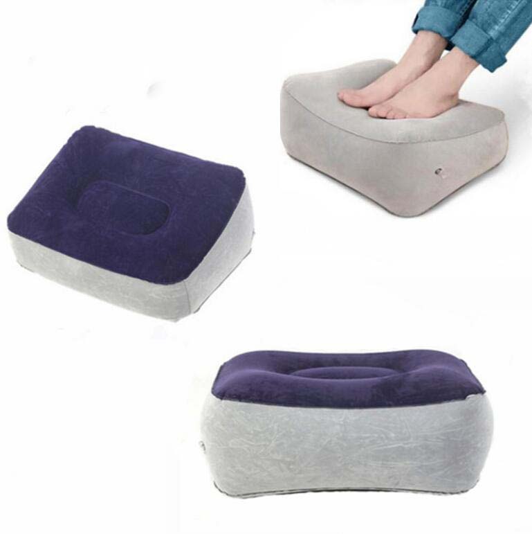 Travel inflatable foot mat Inflatable massage mat flocking inflatable mat