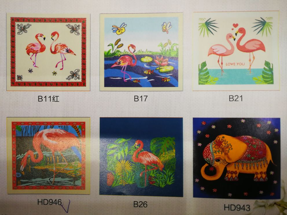 Cotton yarn jacquard positioning owl flamingo unicorn pillow cushion pillow cover Specification image