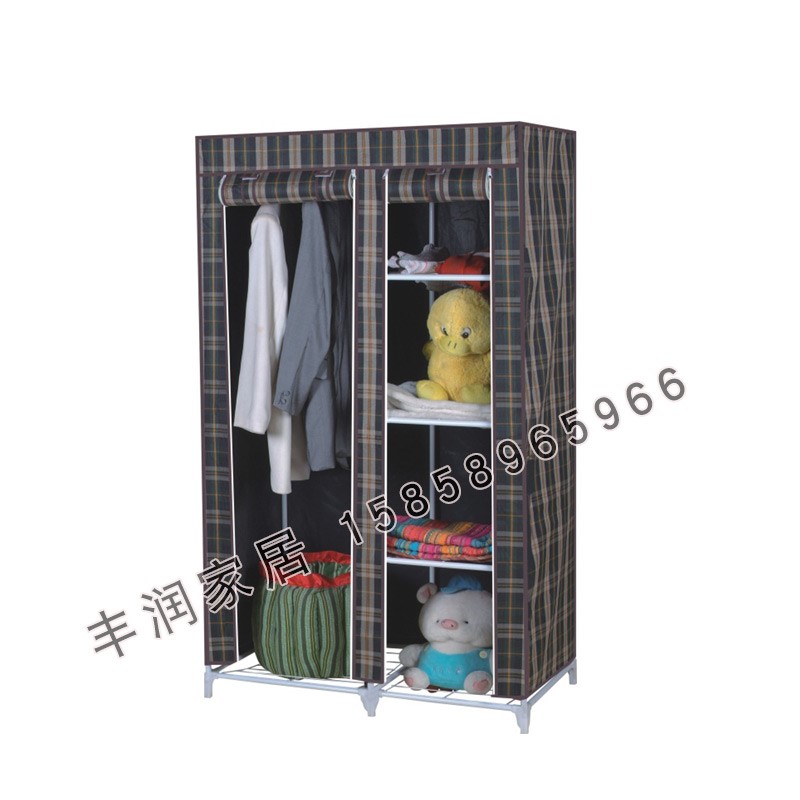 25大圆管衣柜细节图