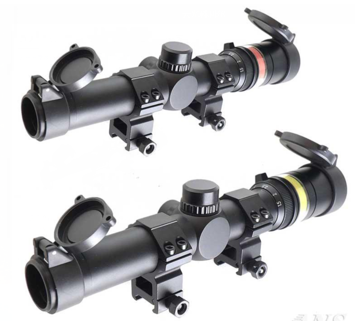 1.5-6x24 optical fiber HD sight