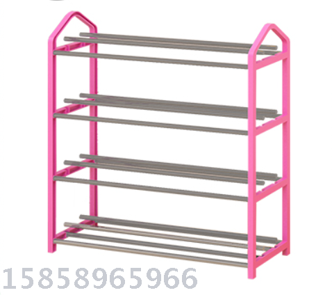 多层三层四层鞋架简约拆装魔术学生宿舍创意3层4层5层鞋架产品图